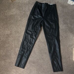 Zara Black High-Waisted Pants